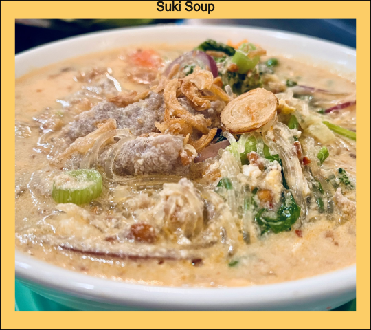 Suki Soup with Chicken